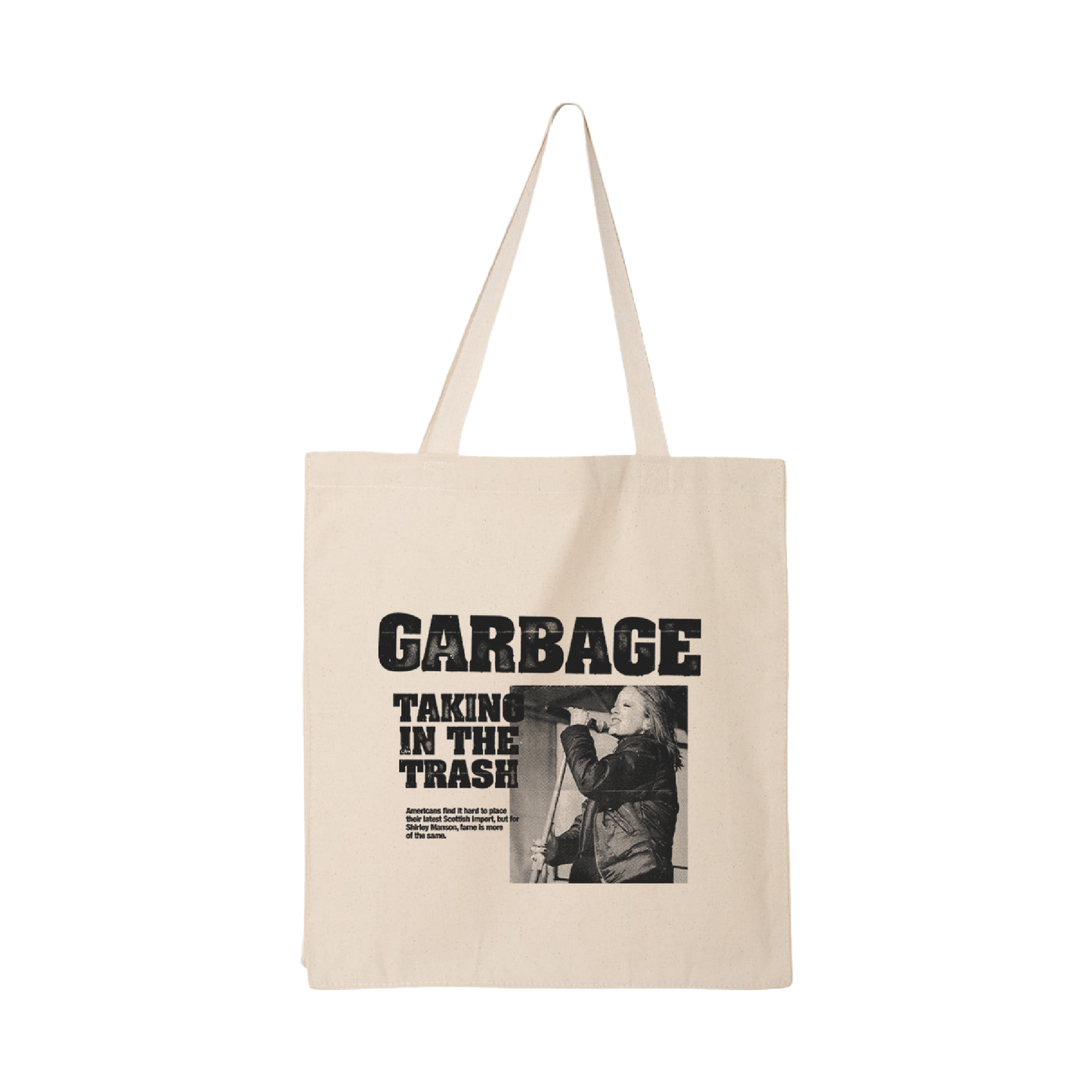 Taking In The Trash Tote Bag - Accessory
