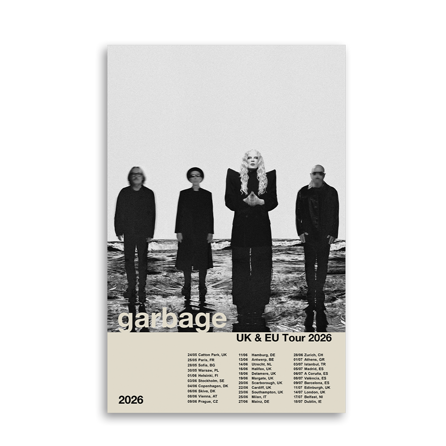 UK/EU 2026 Tour Poster - Accessory