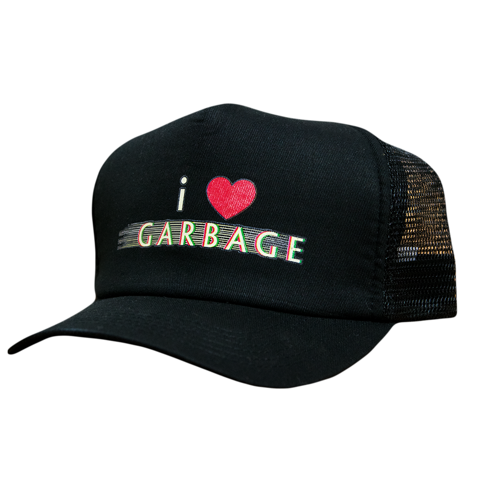 I <3 Garbage Trucker Hat