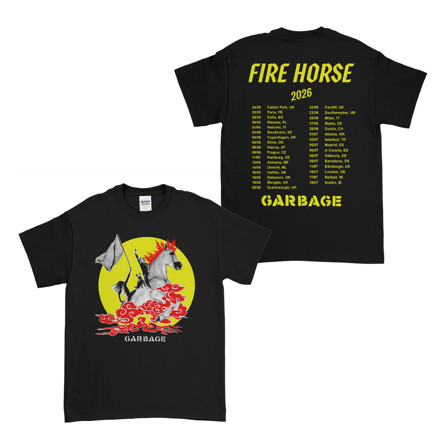 Fire Horse 2026 Tour T-Shirt - T-Shirt