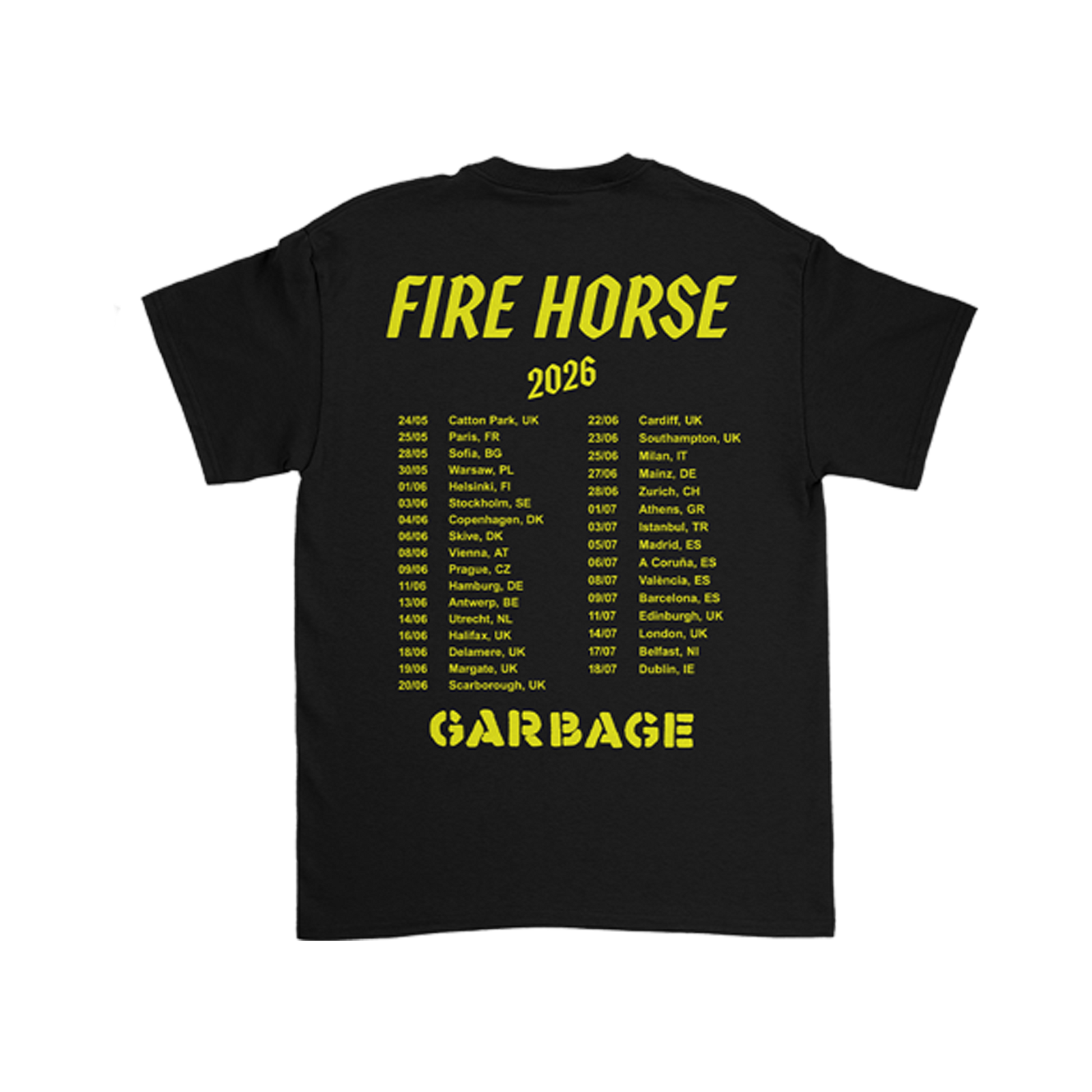 Fire Horse 2026 Tour T-Shirt - T-Shirt