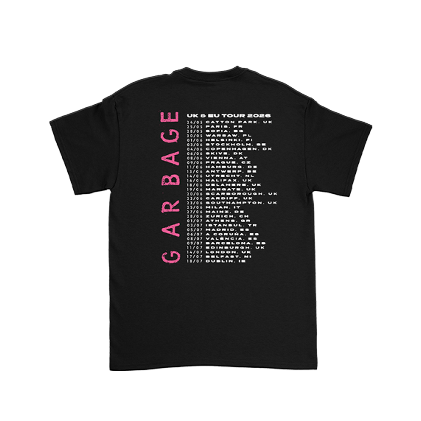Octopus EU/UK 2026 Tour T-Shirt - T-Shirt