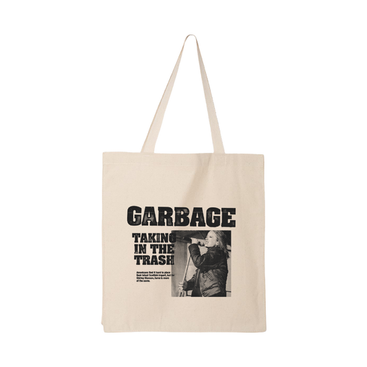 Taking In The Trash Tote Bag - Accessory